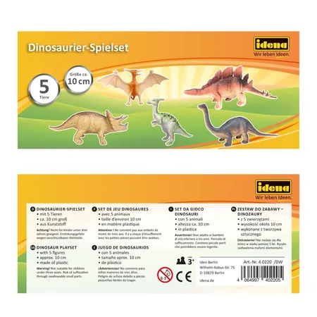 Idena Dinosaurier Spielfiguren-Set