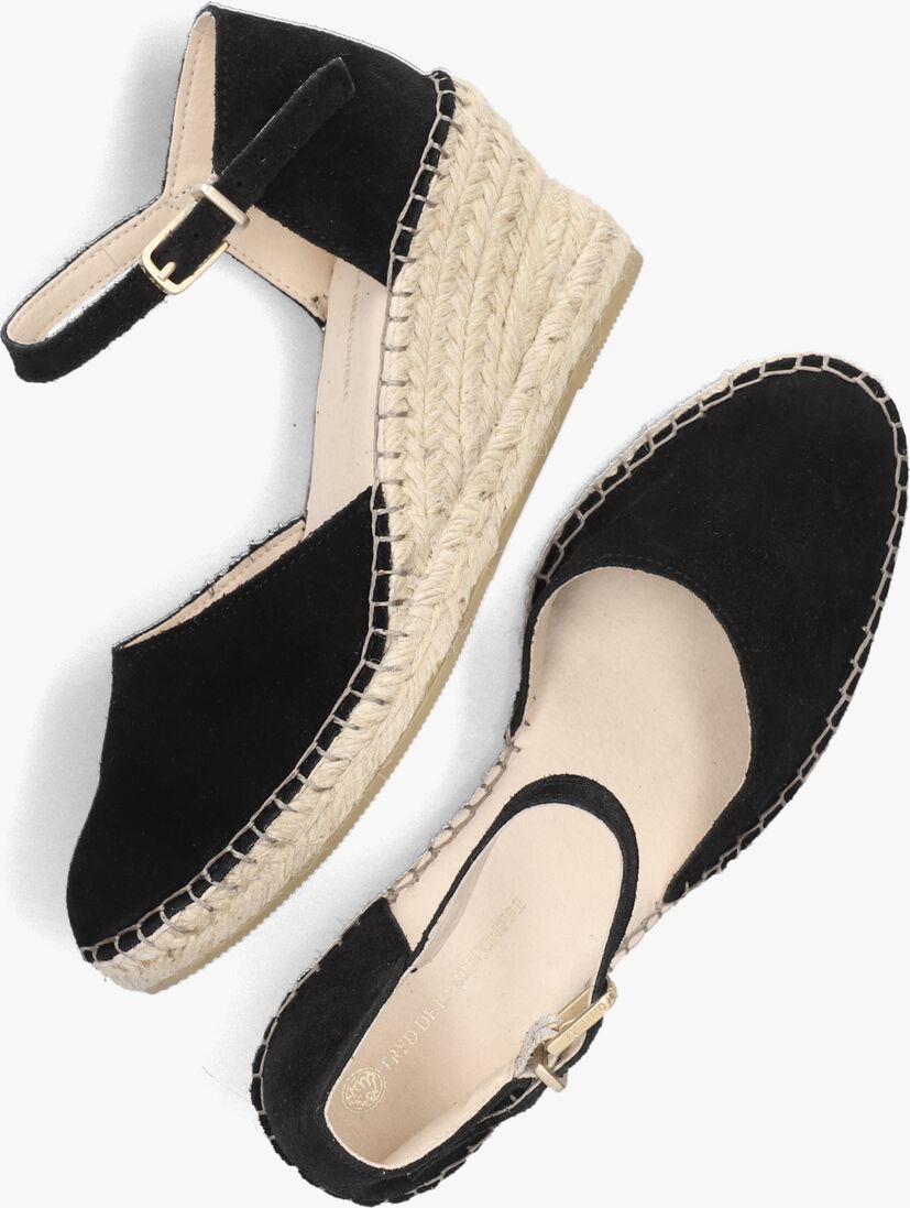 FRED DE LA BRETONIERE zwarte fred de la bretoniere espadrilles 153010267