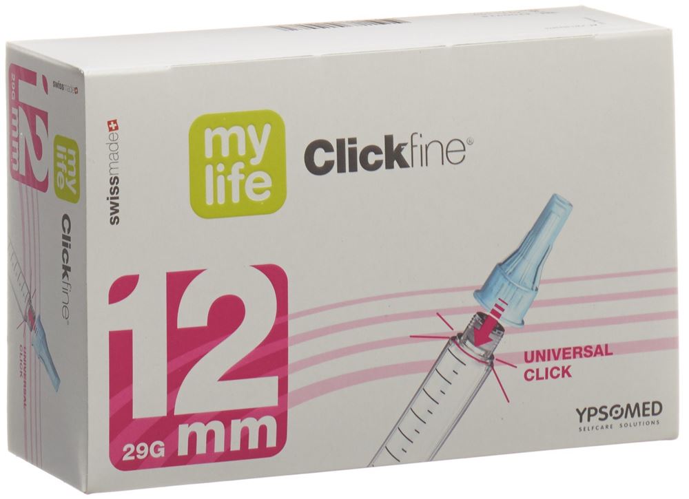 MYLIFE Clickfine Pen Nadeln<br>100 Stück, 12mm 29G