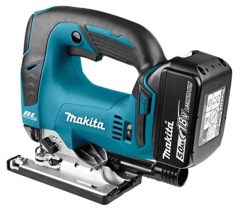 Makita DJV182RTJ 18V Li-ion accu decoupeerzaag set (2x5.0Ah) in Mbox - koolborstelloos