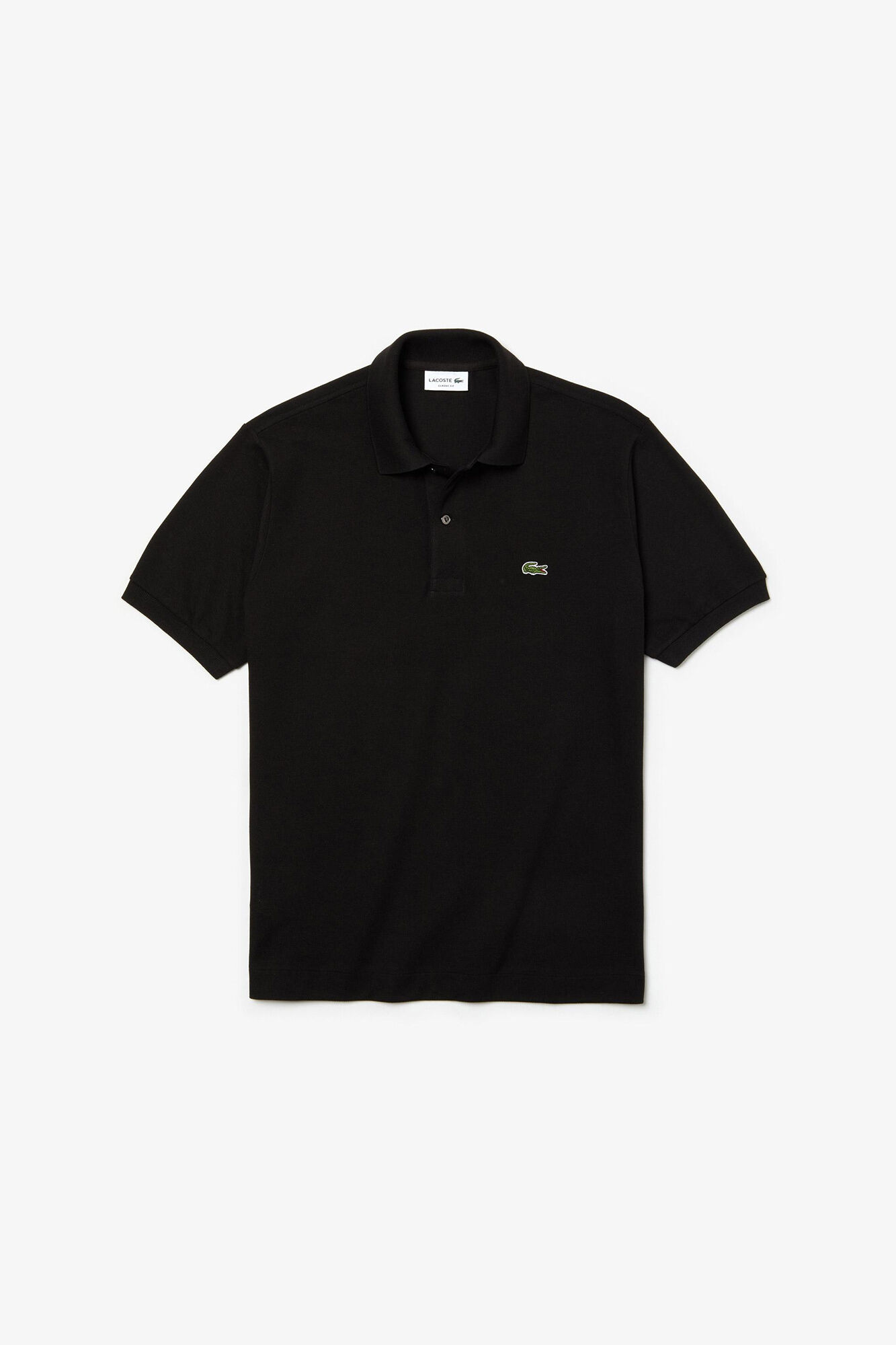 Camisa polo clássica Lacoste - Preta
