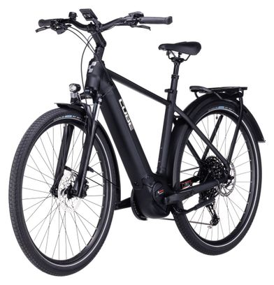 VTC Électrique Cube Touring Hybrid Pro 500 Shimano Deore 11V 500 Wh 700 mm Noir