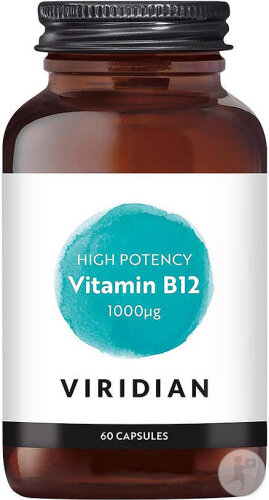 Viridian Vitamine B12 1000mcg 60 Gélules Végétales