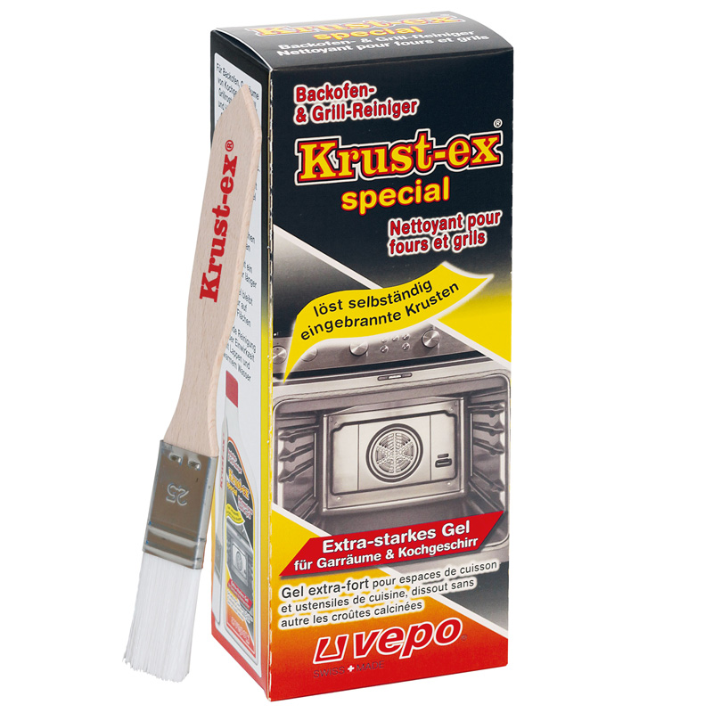 KRUST EX special Backofen und Grillreiniger Gel mit Pinsel Fl 500 g