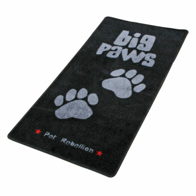 Tapis Stop Muddy Big Paws absorbant Pet Rebellion