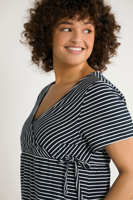 Bellieva-T-Shirt, Stillfunktion, Ringel, A-Linie, Halbarm