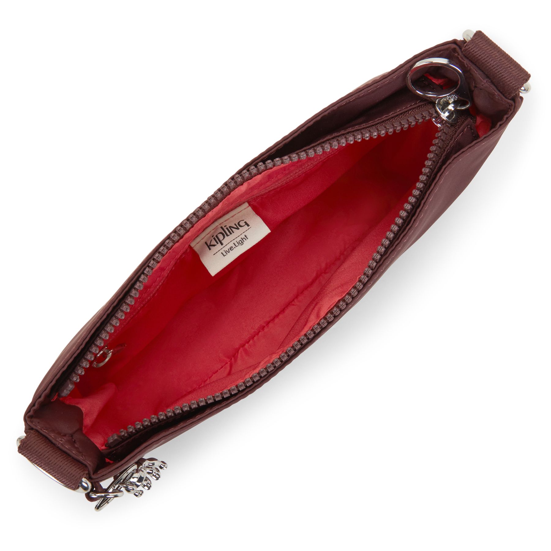 LAURI Petit sac d’épaule polyvalent à bandoulières amovibles - Deep Aubergine