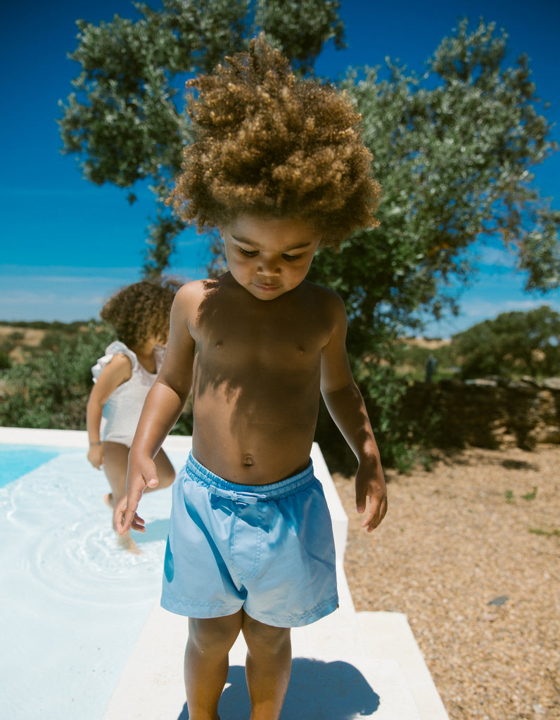 Swiggo S Shorts, Badeshorts - Light Denim