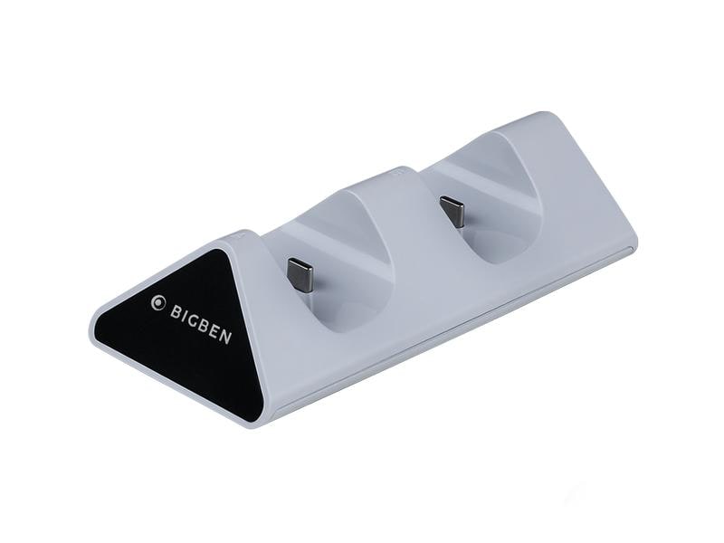 Nacon Ladestation PS5 USB Dual-Charger V2 Aufladestation für die PlayStation 5 Controller