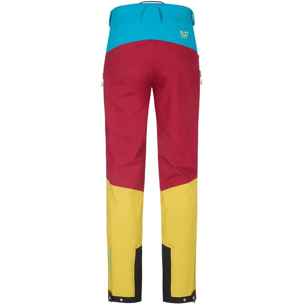 Pantalon ski de randonnée LA SPORTIVA CRIZZLE EVO SHELL PANT M MOSS SANGRIA