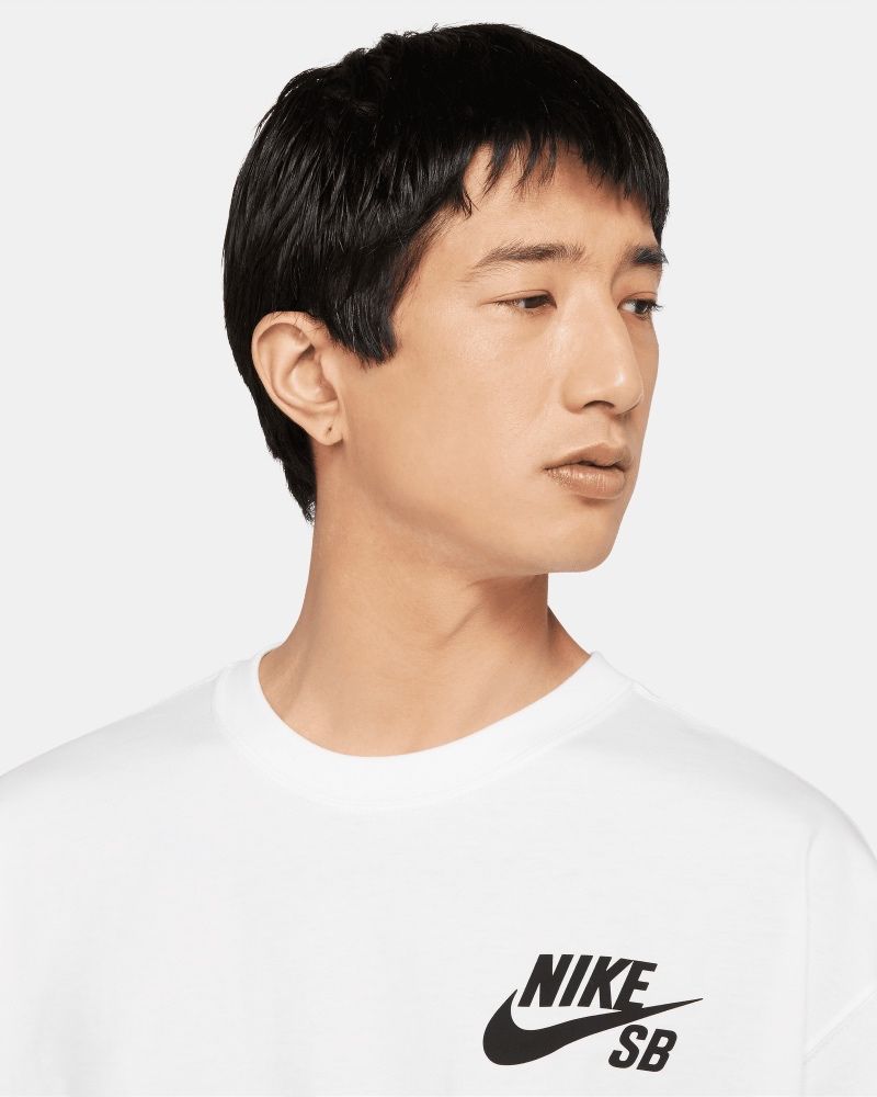 T-shirt Nike SB Blanc pour homme