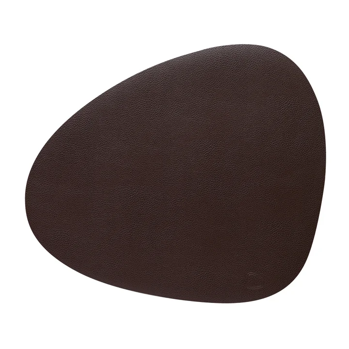 Lind DNA - Tischset Curve L, Serene rotbraun