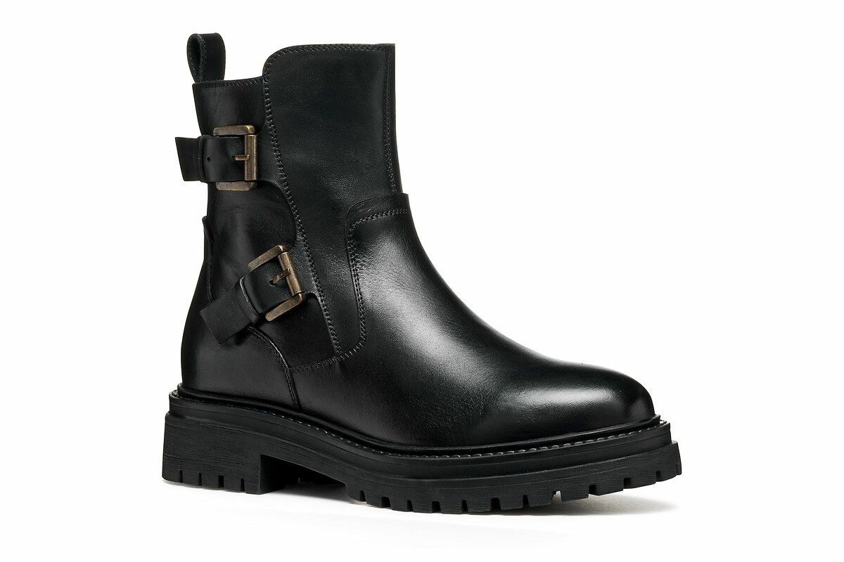 GEOX<br>Botas de couro respiráveis Iridea