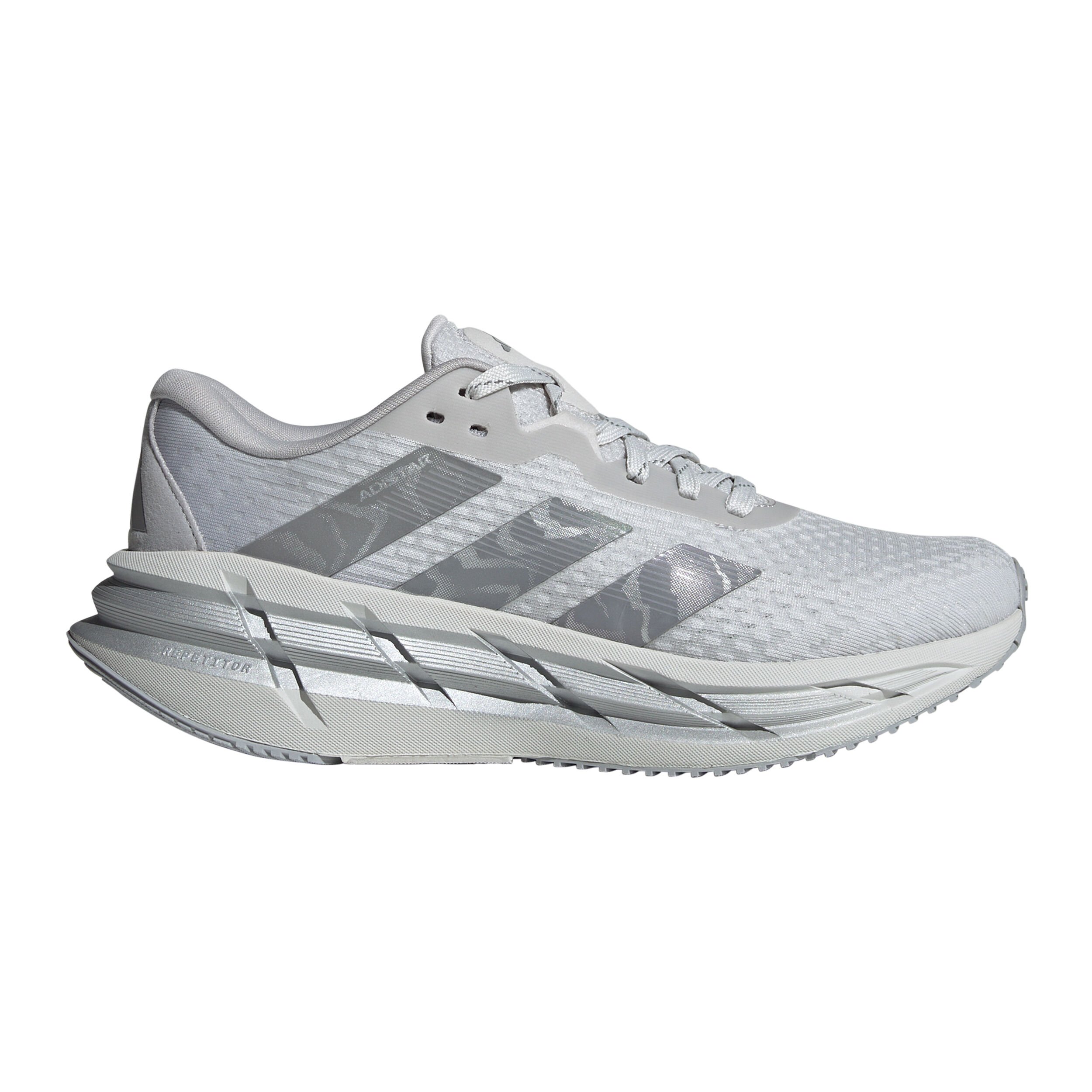 adidas Adistar 3 Reflective Chaussure De Running Sans Stabilisateurs Femmes - Blanc , Argent