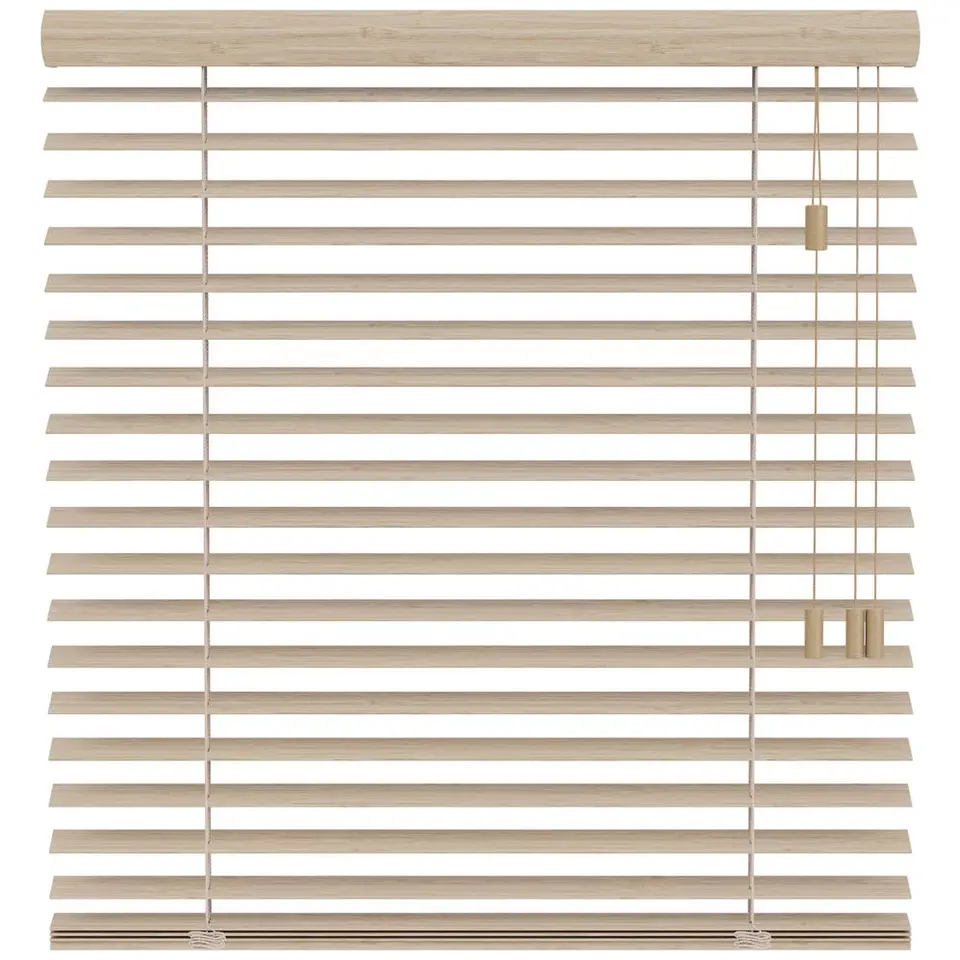 Fenstr bamboe jaloezie Tahiti 65mm - licht eiken (25951)