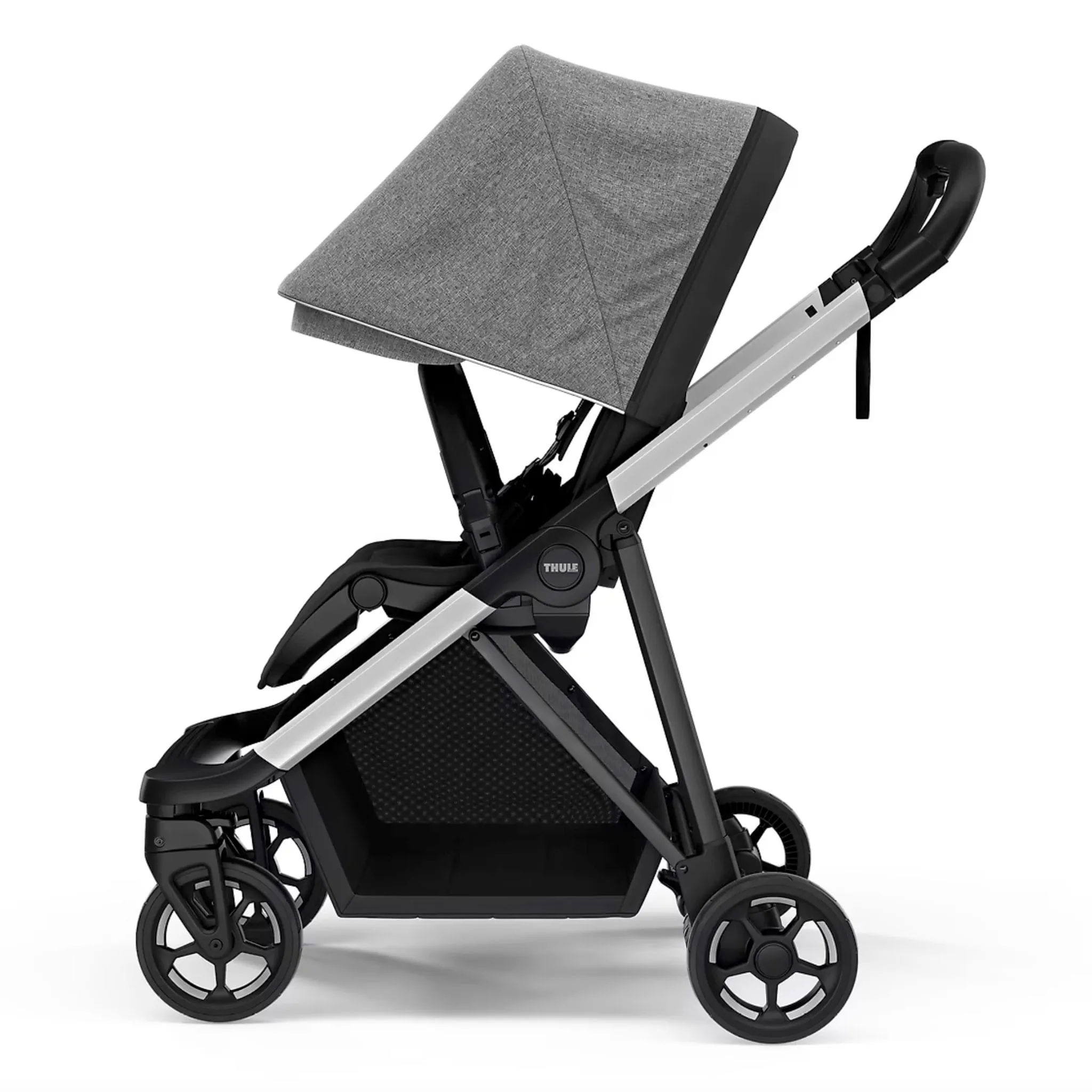 Thule Poussette Shine - Aluminium  Gris Mélange