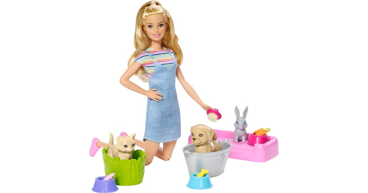 BarbiePlay ‘n' Wash Pets Pop