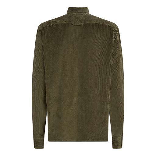 Tommy Hilfiger Corduroy Overshirt, Army Green, S