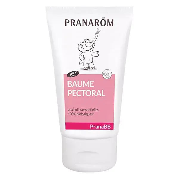 Bálsamo para o peito Pranarom PranaBB com óleos essenciais 100% orgânicos 40ml