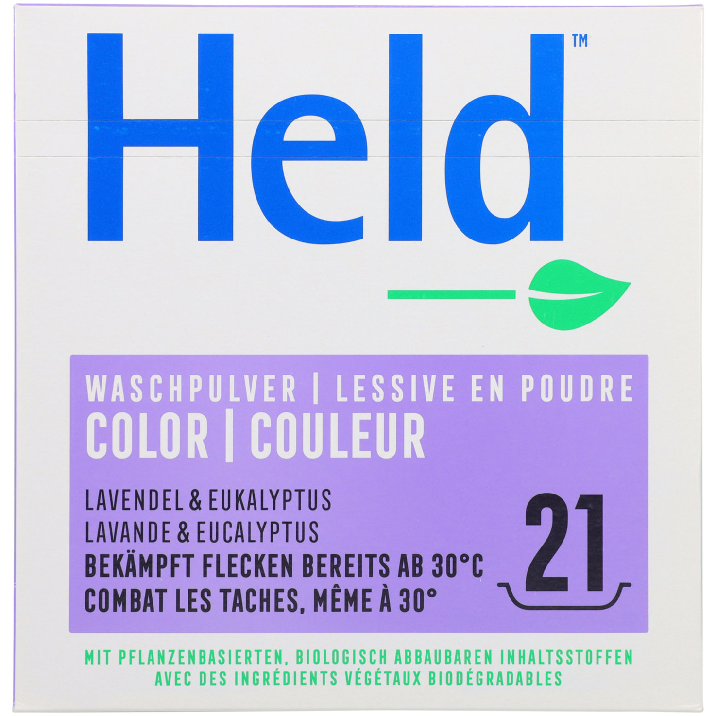 Held Waschpulver Color