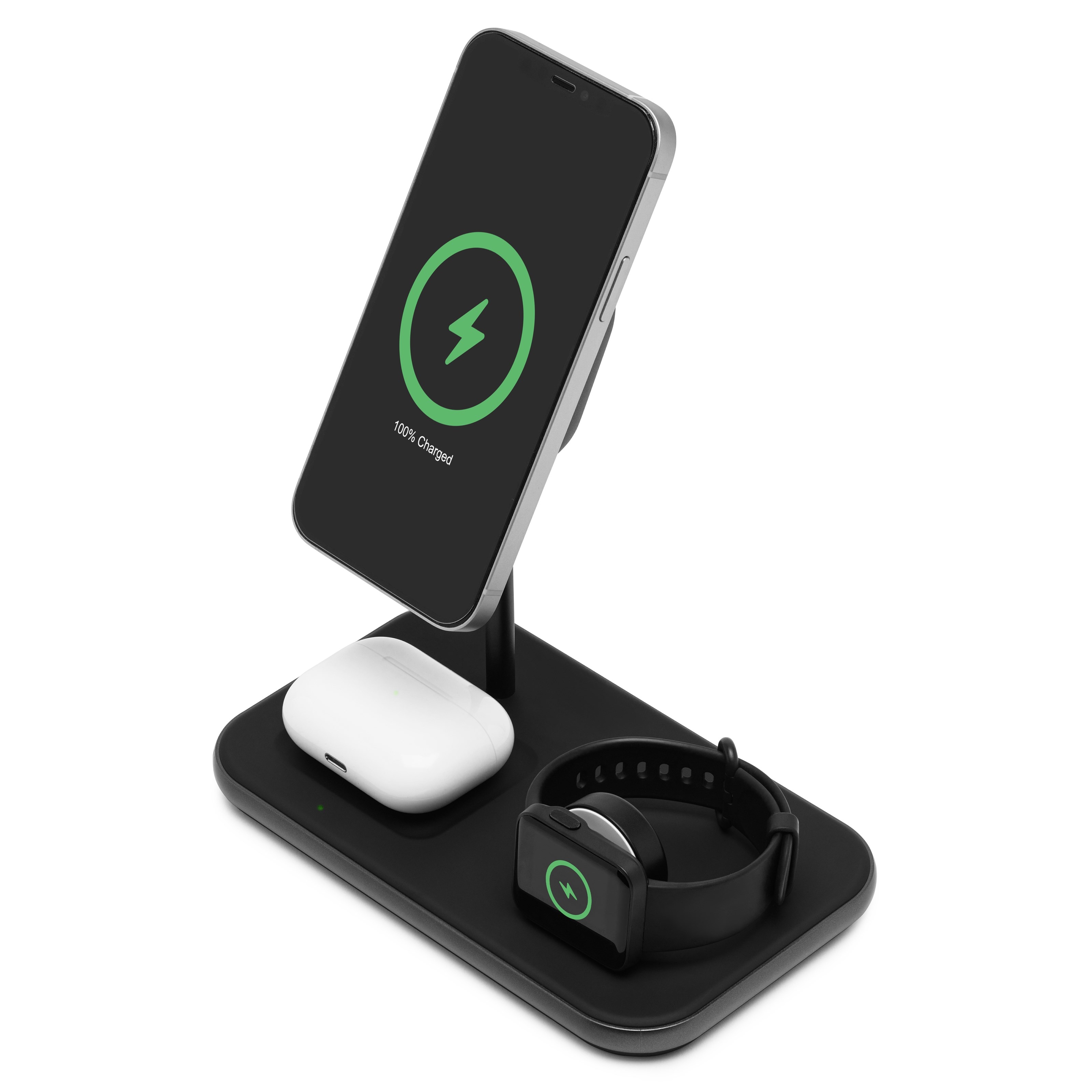 Linocell Premium 3-in-1 Ladestasjon med Magsafe-kompabilitet