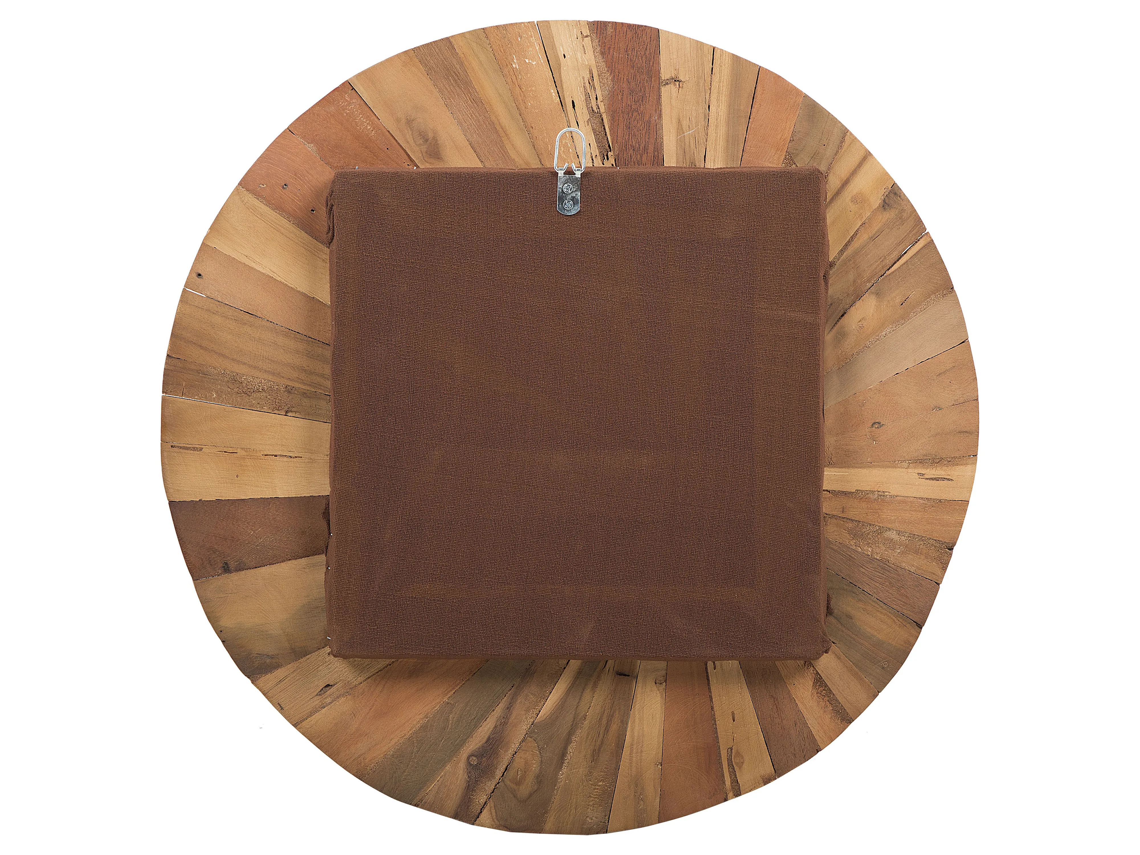 Wanddecoratie MORELIA Teakhout 60 cm Bruin