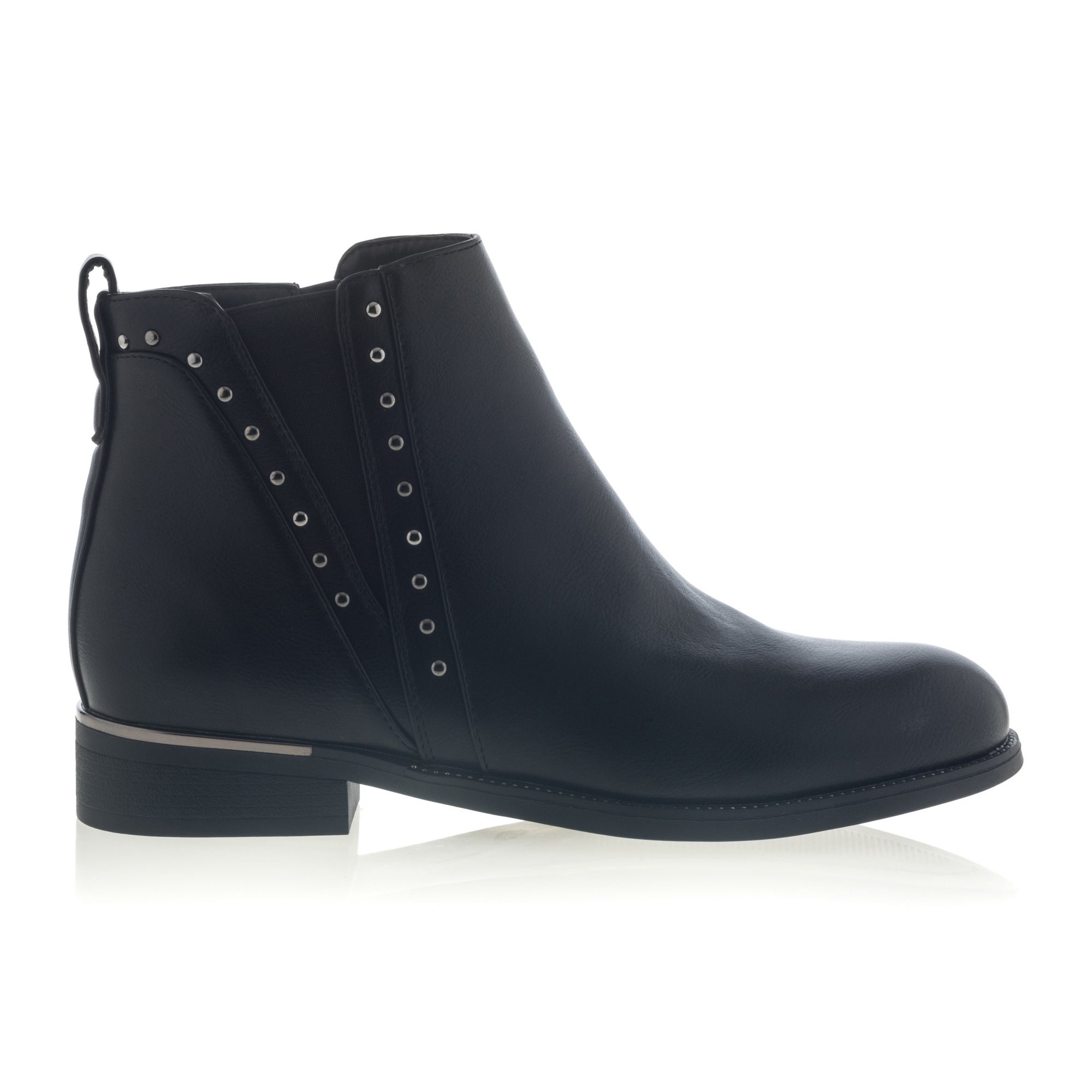 Boots chelsea Femme noir
