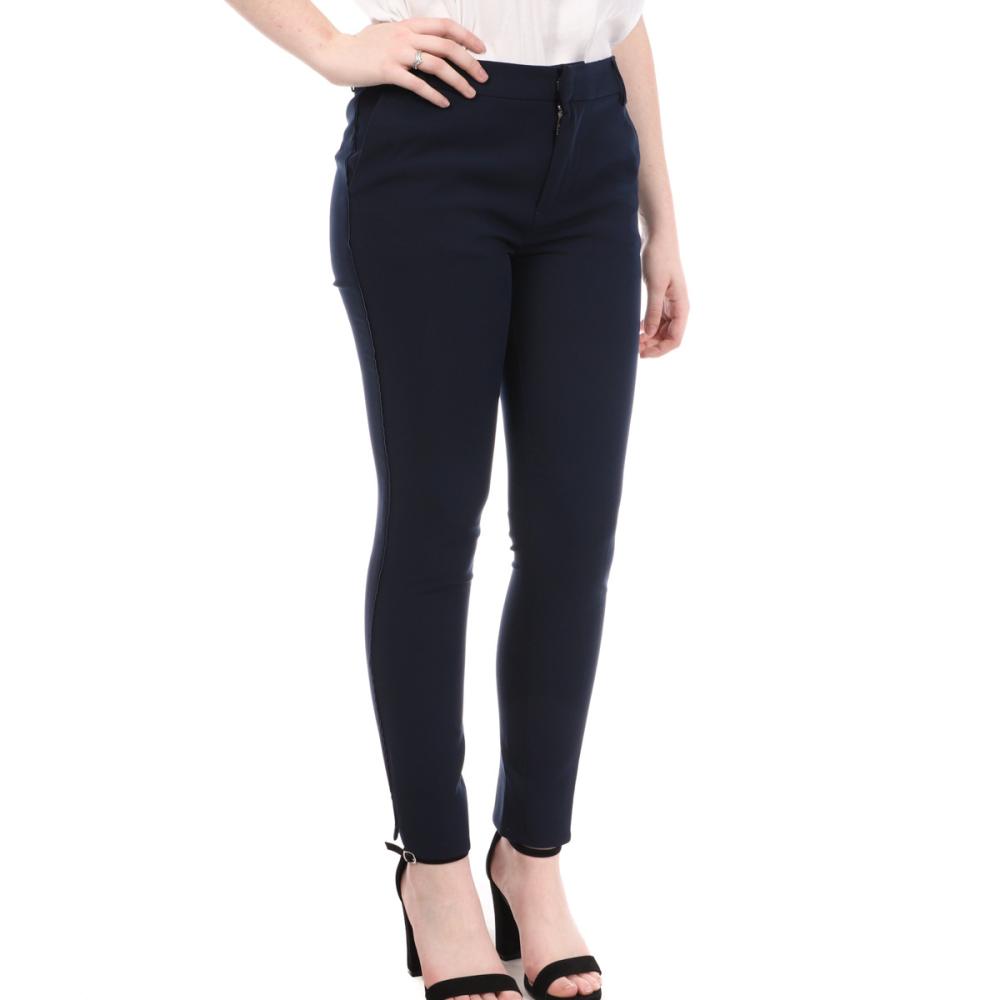 Teddy Smith Pantalon Marine Femme Teddy Smith City Slit