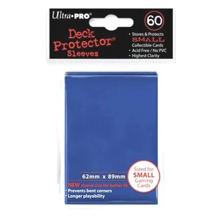 Ultra Pro Blue Protector Hüllen, small, 60 Stück