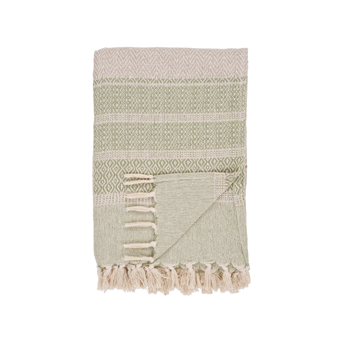 Artichok Melissa Katoenen Plaid - Groen|Beige
