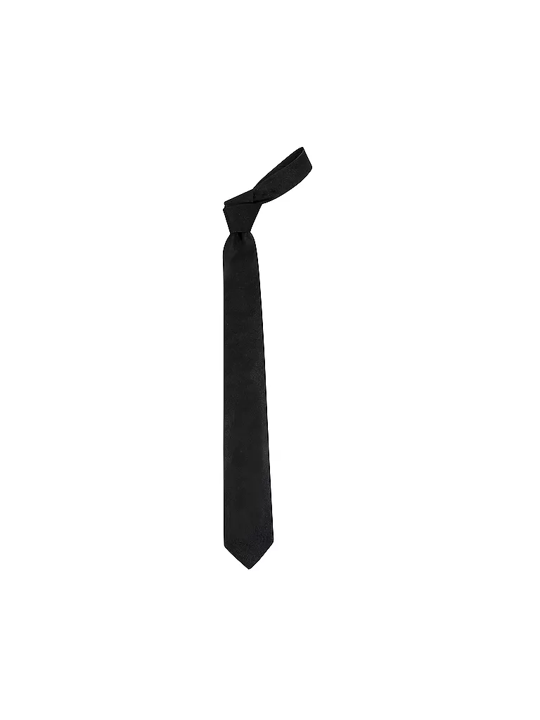 BOSS Krawatte  schwarz