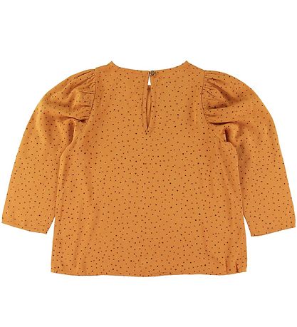 Soft Gallery Pullover - Gaelle - Orange m. Punkte