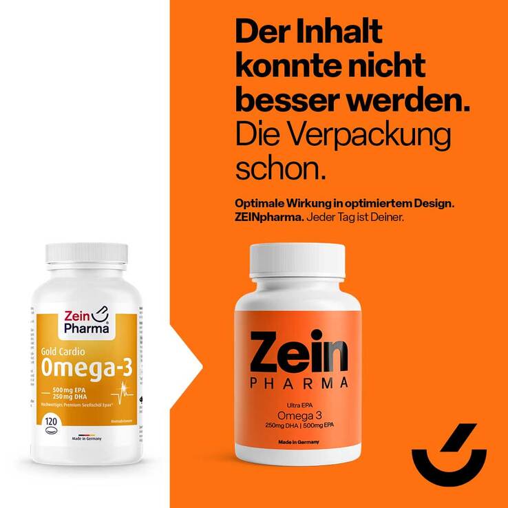 Omega-3 Ultra EPA Zeinpharma Kapseln, 120 St