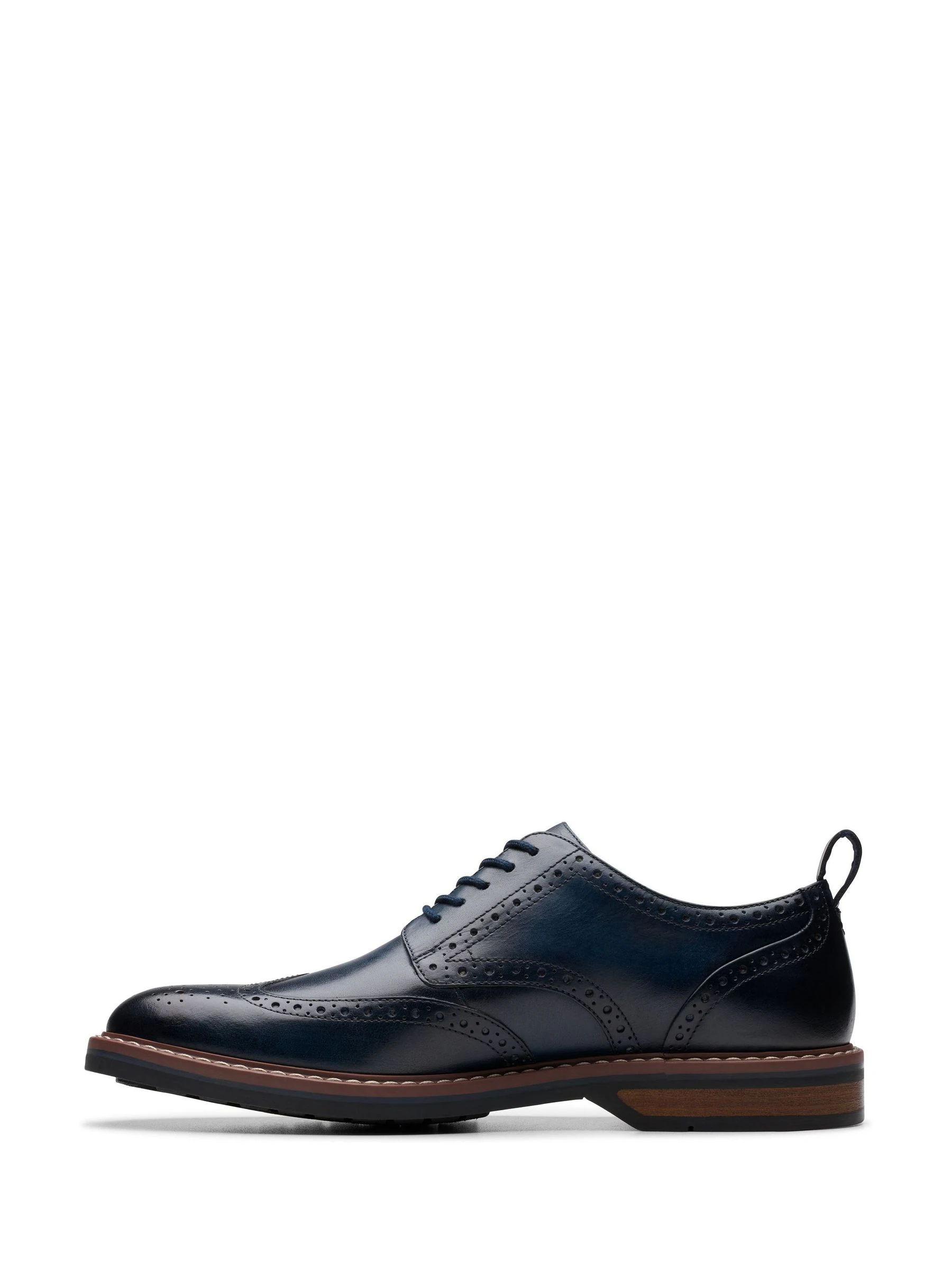 Clarks Leather Aldwin Limit Shoes