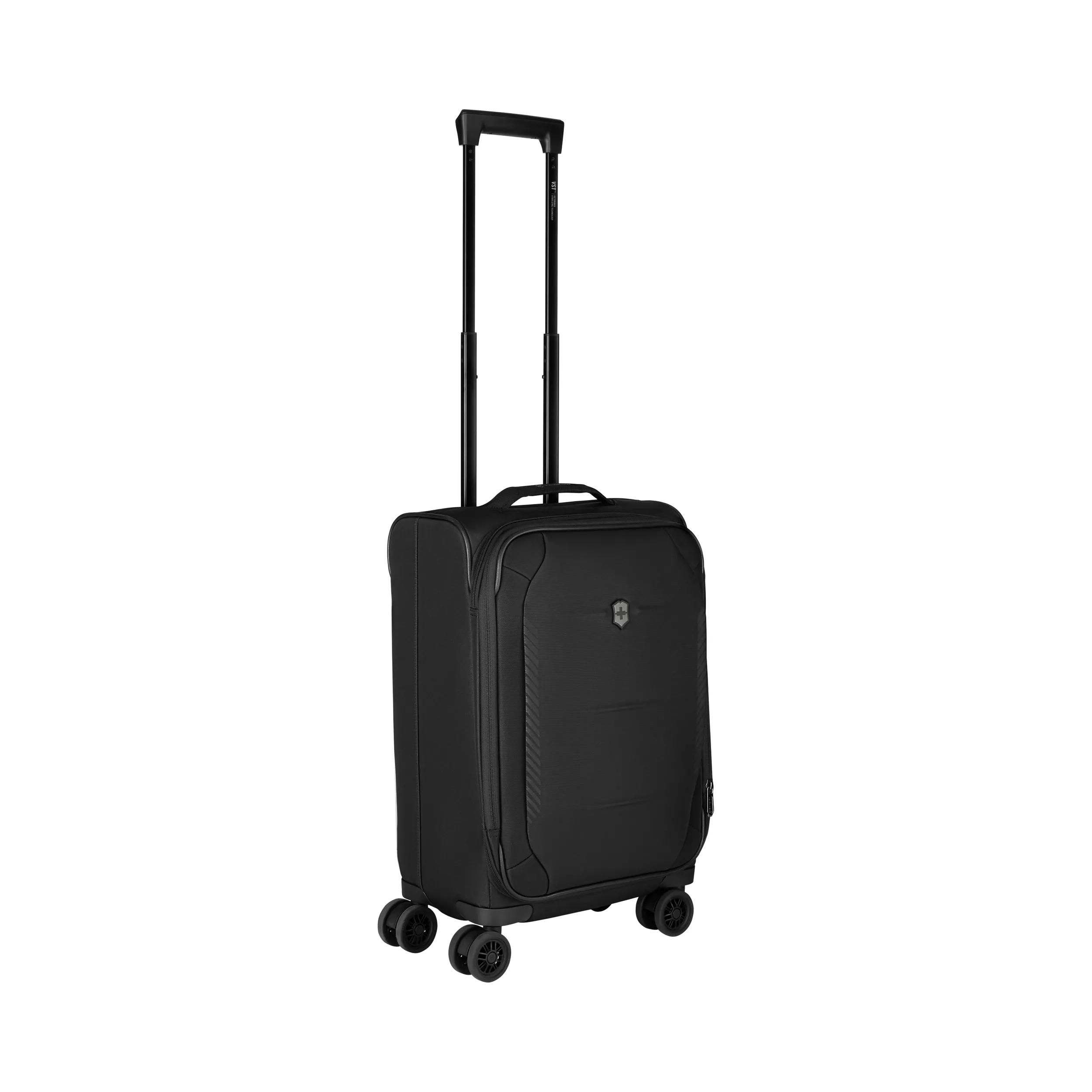 Crosslight Frequent Flyer Softside Carry-On-schwarz