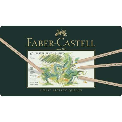 FABER-CASTELL Pitt-Pastellstifte im Metall-Etui