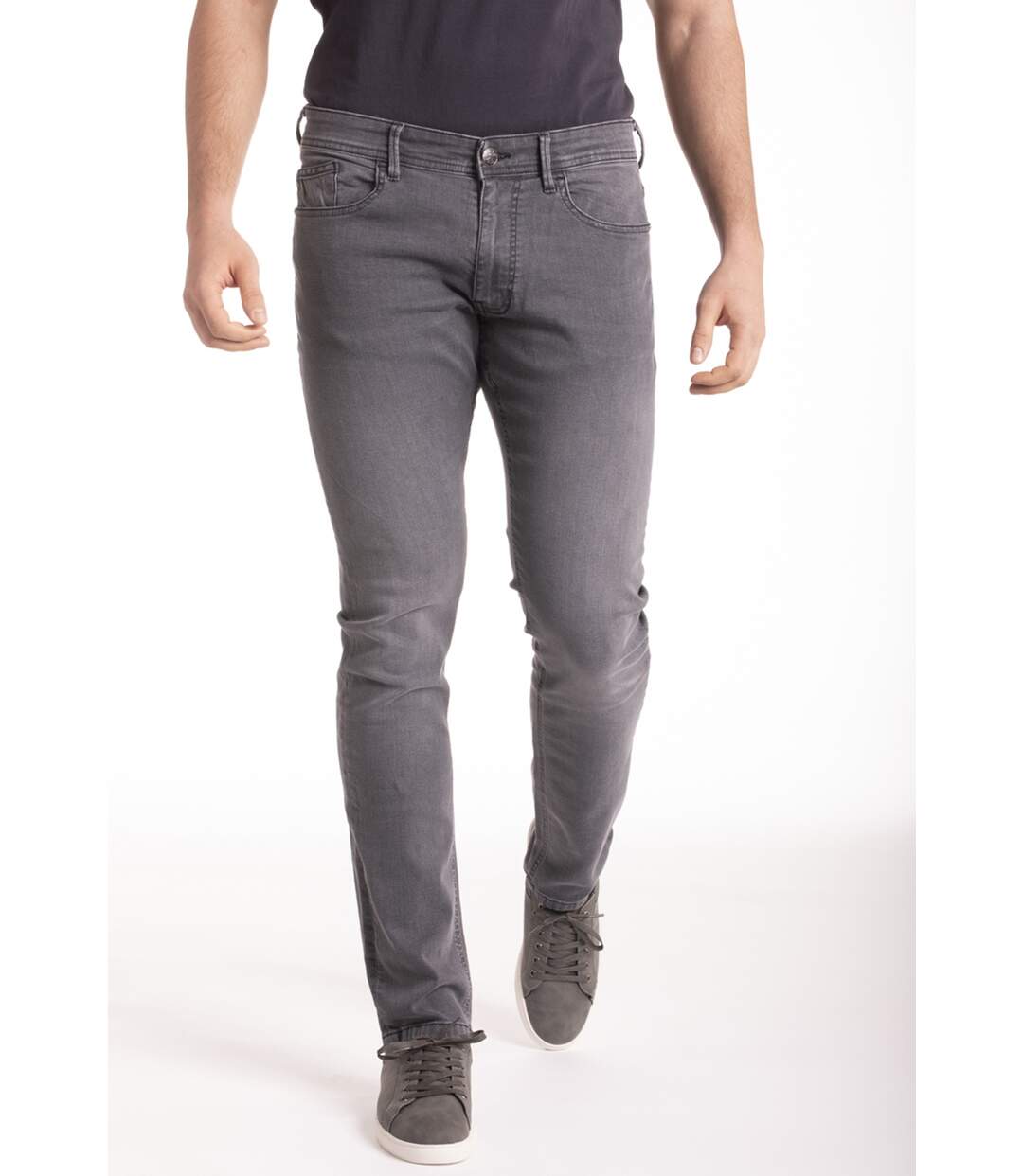 Jeans RL80 stretch Fibreflex® coupe droite ajustée BERANG GRIS
