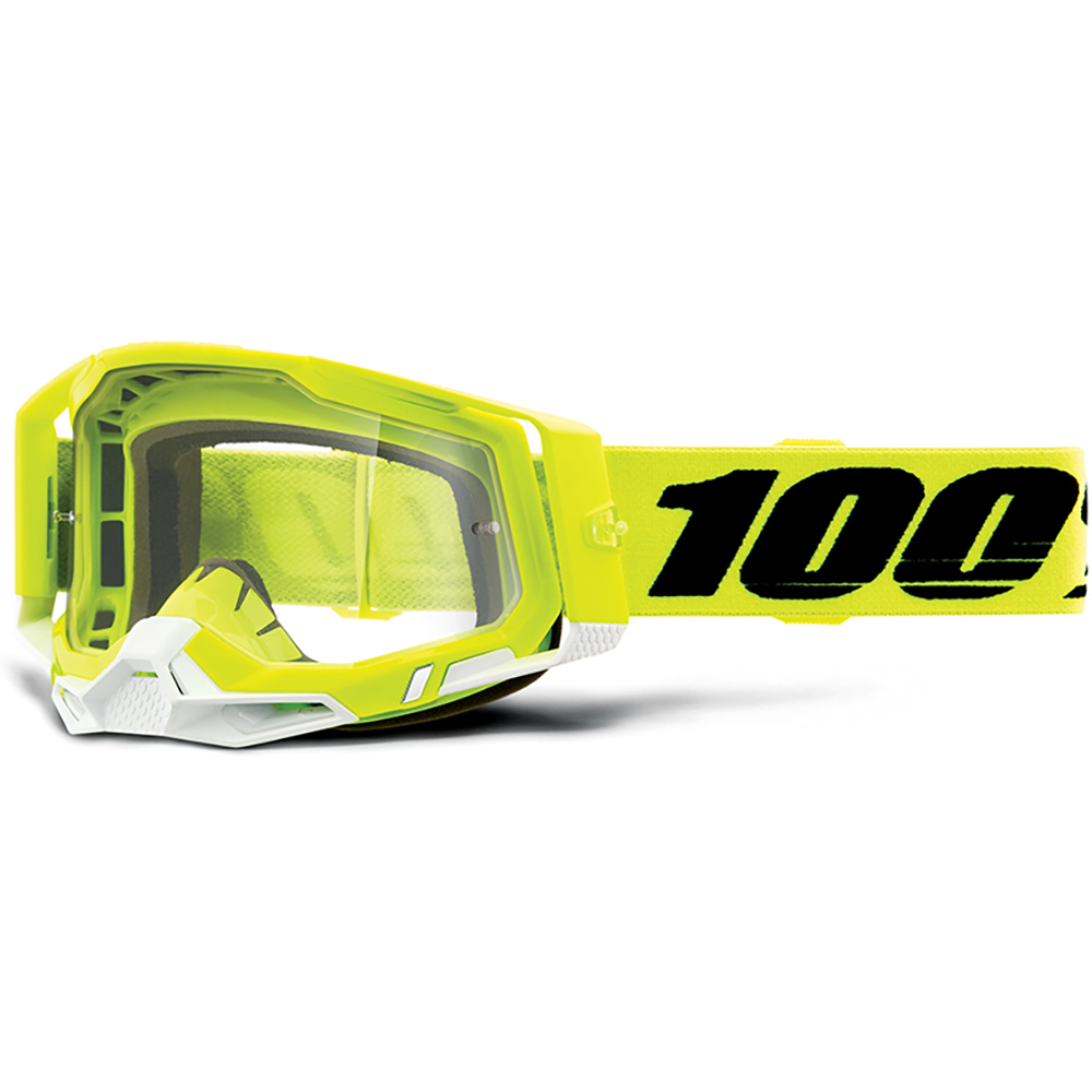 100% - Masque Racecraft 2 Jaune / Noir