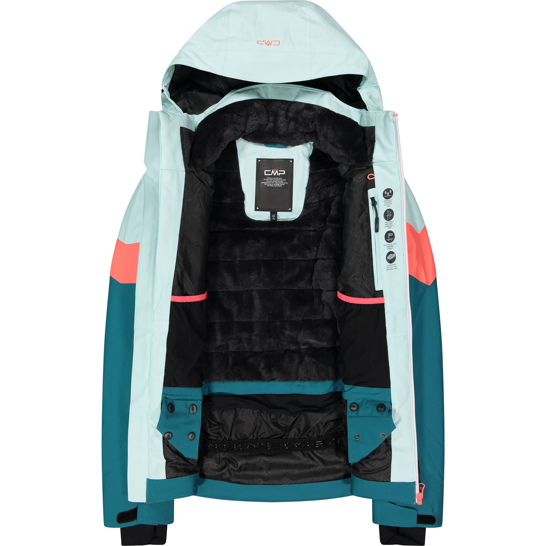 CMP Twill Skijacke Damen teal