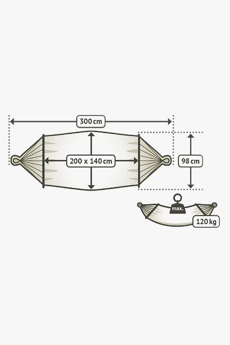 La Siesta Single Spreader Bar Hängematte