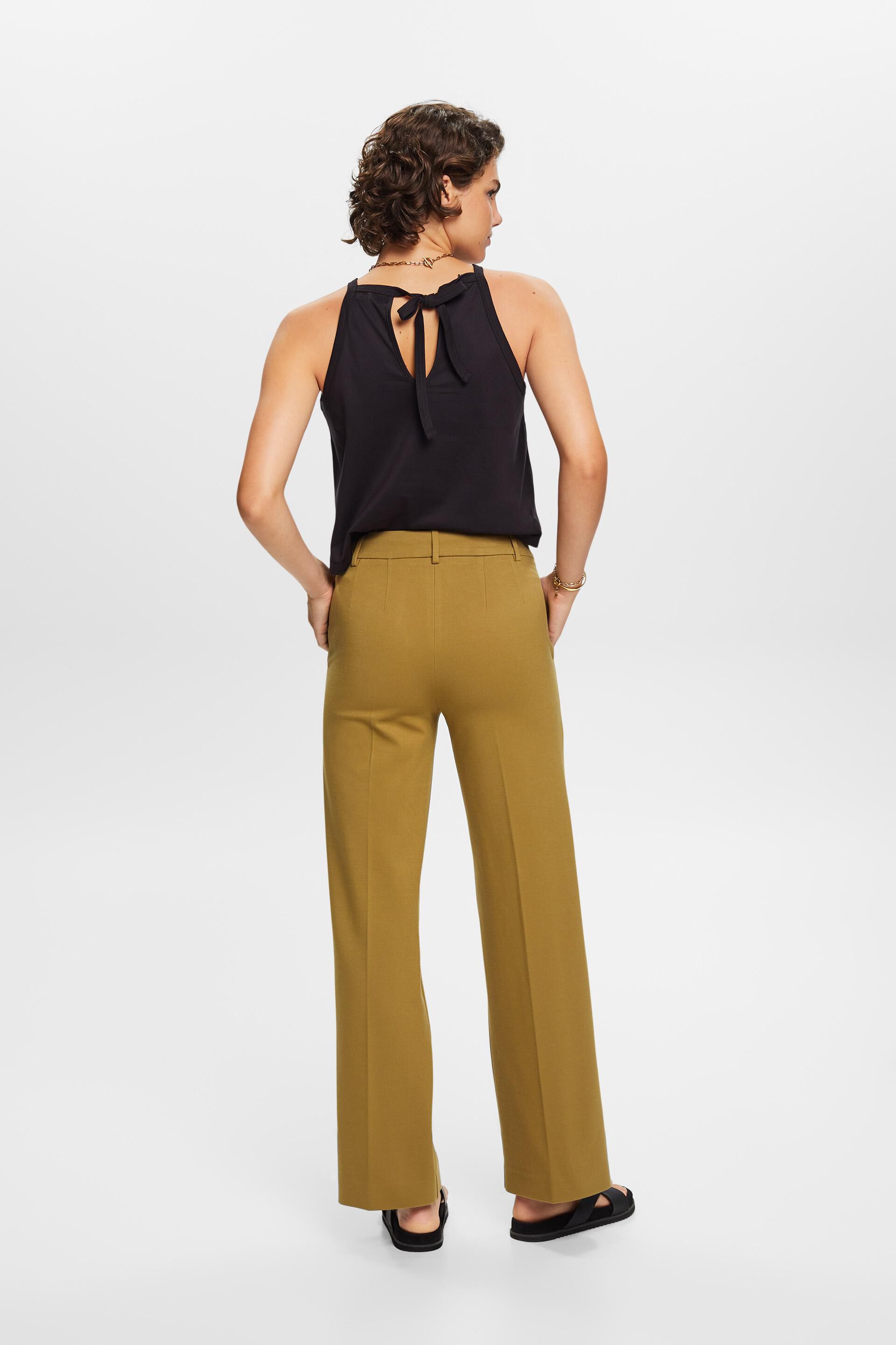Pants woven