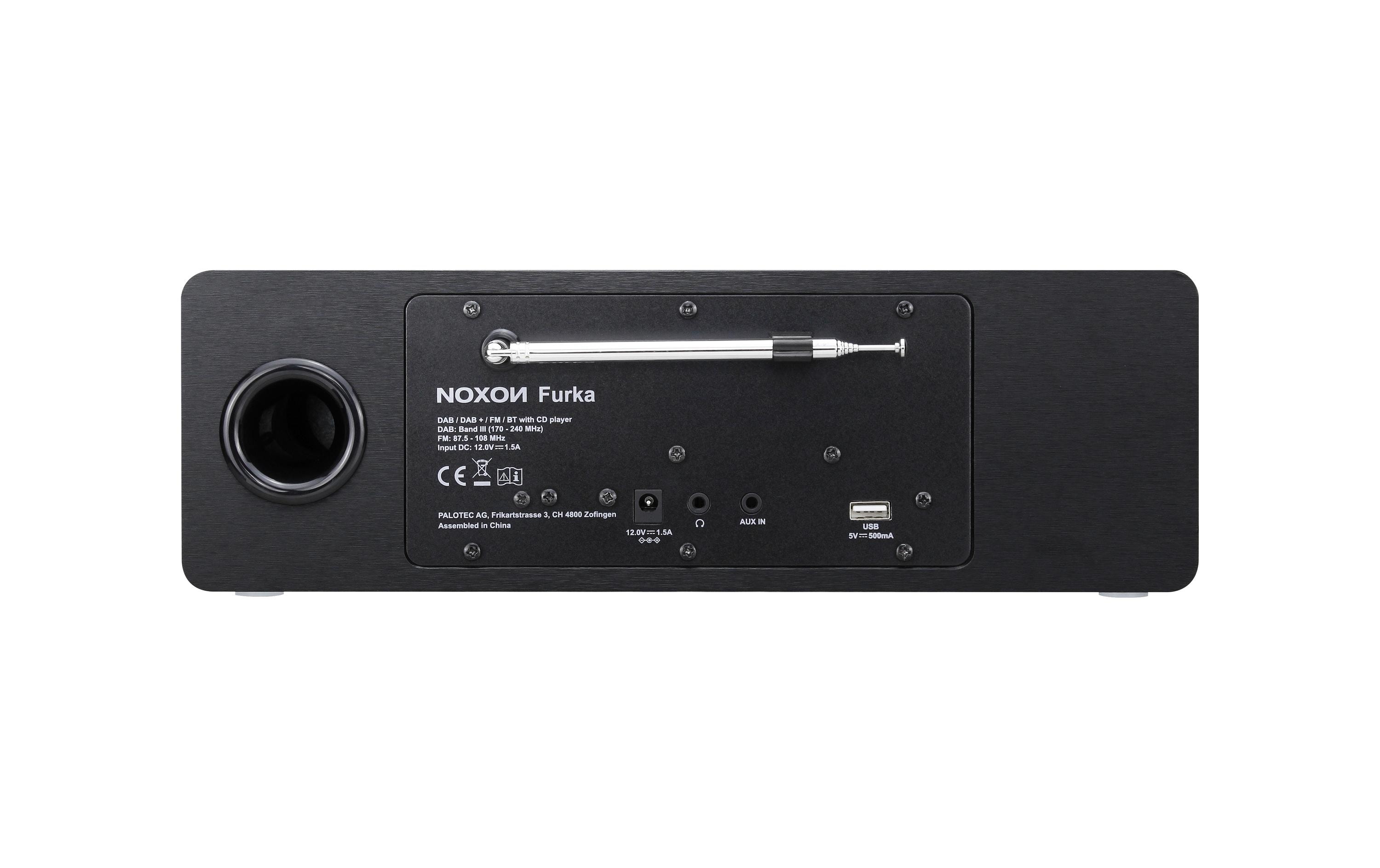 DAB+ Radio Furka Silber<br>DAB+/FM/Bluetooth/CD-Spieler