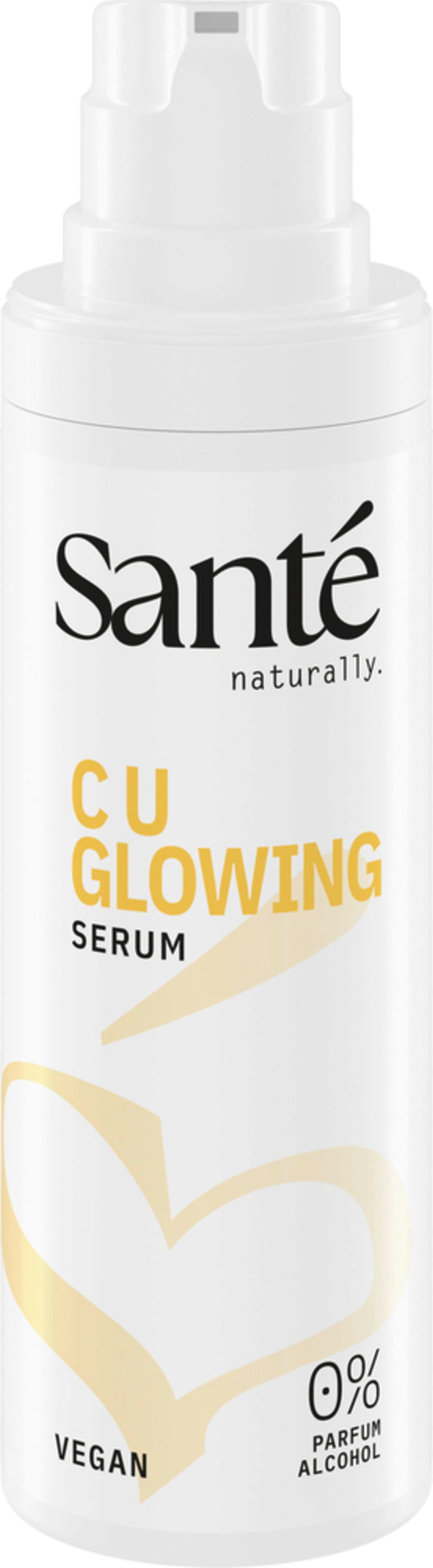 Santé naturally.  C U Glowing Serum, 30 ml