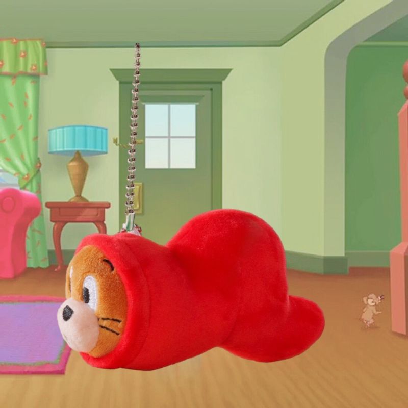 HUGKIS - Tom & Jerry Pluche Tashanger Sleutelhanger (Verschillende Ontwerpen)