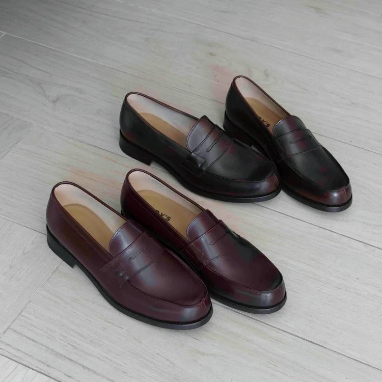 Maker-Mocassin en cuir brown