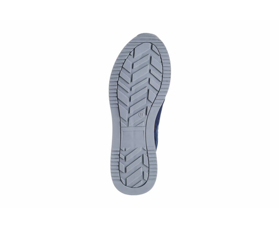 Sneakers homme Chamois et Navy - BOLWARRA