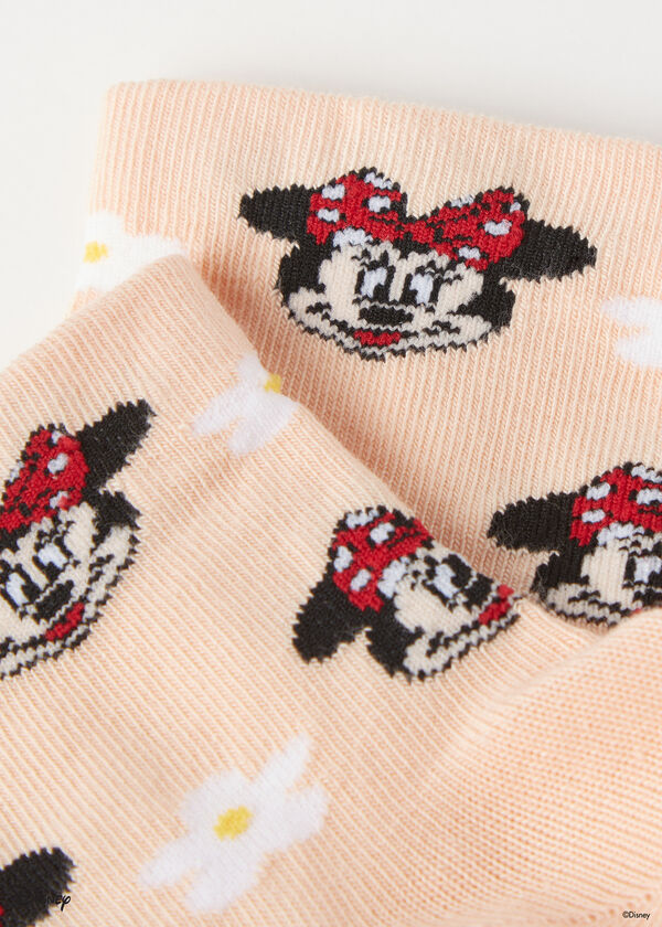 Meias curtas estampadas infantis