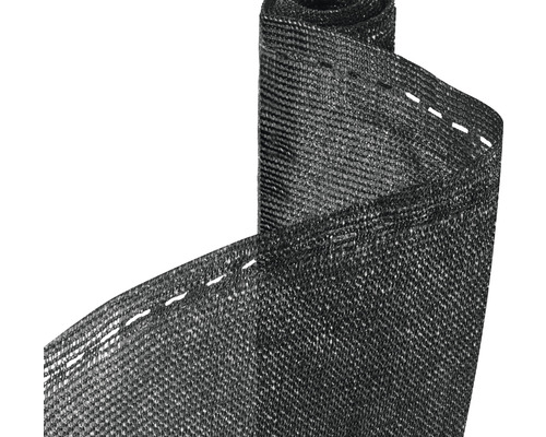 Konsta privacyschermmat, HDPE-weefsel 130 g/m², 5 x 0,8 m, antraciet