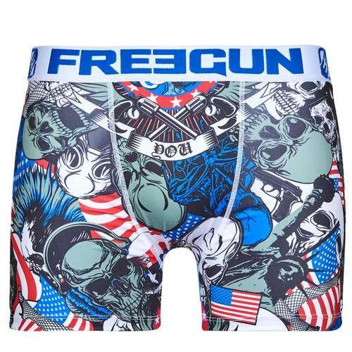 Freegun - BOXERS DRAPEAUX X5 - Multicolore