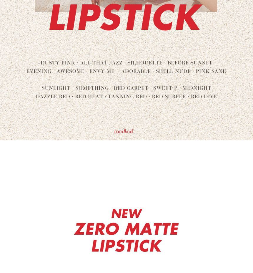 romand - Zero Matte Lipstick NIEUW - 20 kleuren